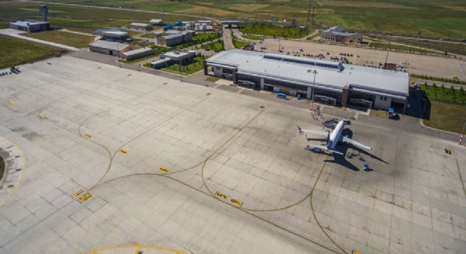 Erzurum Havalimanı 522 bin yolcu ağırladı