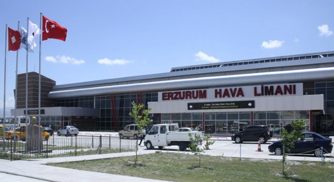 Erzurum Havalimanı ekim ayı verileri açıklandı