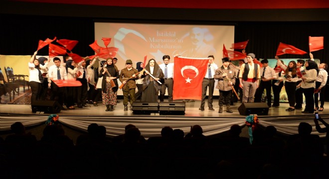 Erzurum MEM den Akif e saygı etkinliği