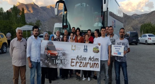 Erzurum’a gelen tur otobüsü sayısı 12’yi buldu