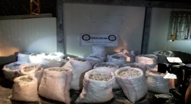 Erzurum’da 1 ton 535 kilo eroin ele geçirildi