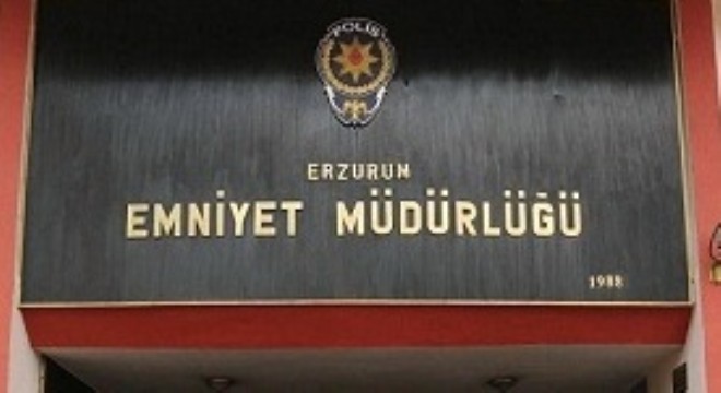 Erzurum’da 15 polis gözaltına alındı