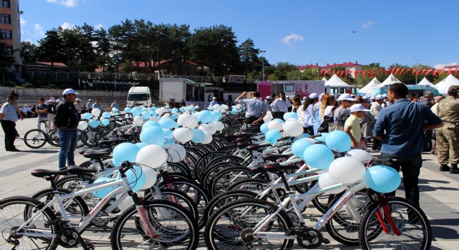 Erzurum’da 2 bin çocuk bisiklete kavuşacak