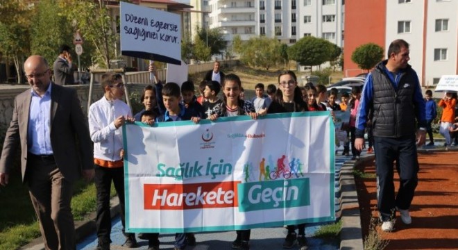 Erzurum’da ‘Dünya Yürüyüş Günü’ etkinliği