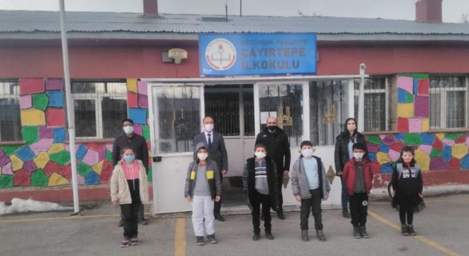 Erzurum’da köy okulları yüz yüze eğitime başladı