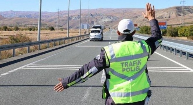 Erzurum’da sürücülere 2.9 Milyon TL ceza