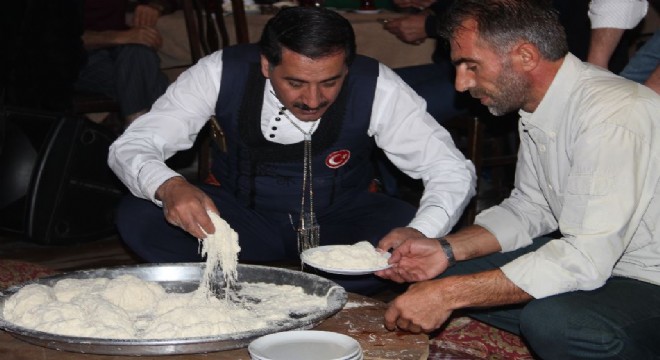 Erzurum’da tel helvası kültürünü yaşatılıyor