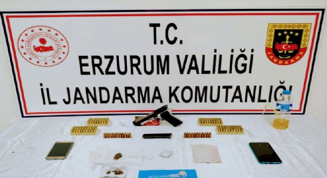 Erzurum’da uyuşturucu operasyonu