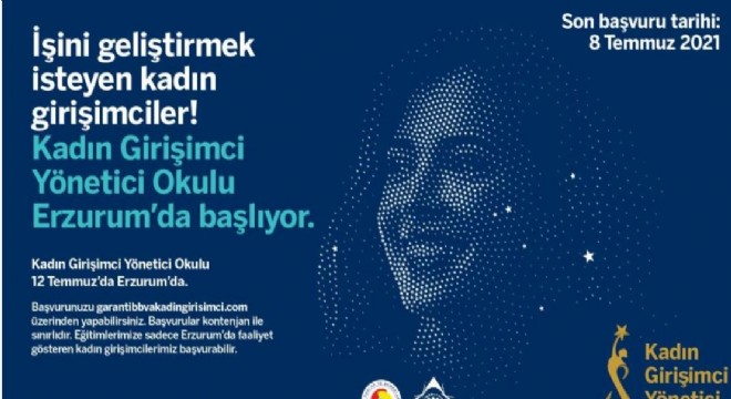 Erzurum’daki kadın girişimcilere yönetici eğitimi