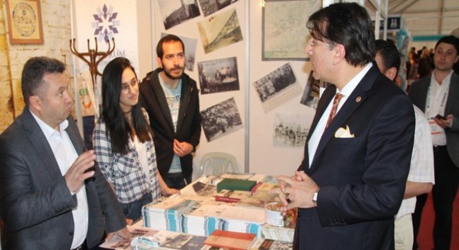 Erzurum şehir arşivi kitap fuarında