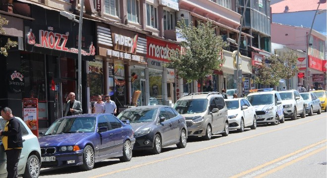 Erzurum’da bin kişi başına 170.7 araç düşüyor