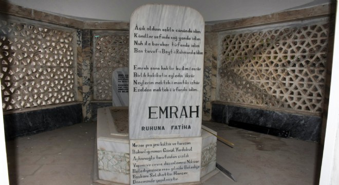 “Erzurumlu Emrah” Türbesi restore ediliyor