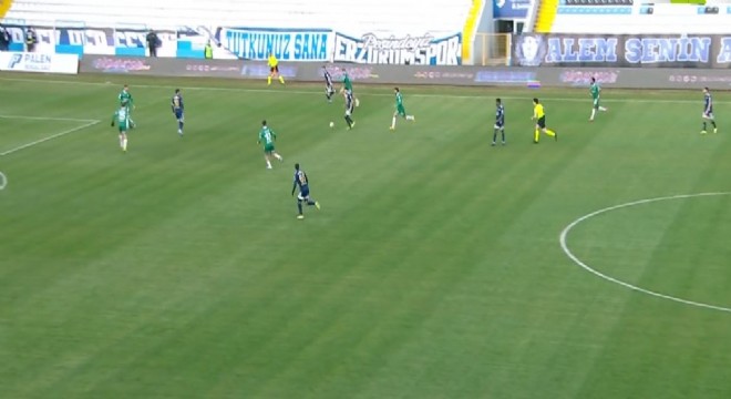 Erzurumspor farkını ortaya koydu: 2 - 0