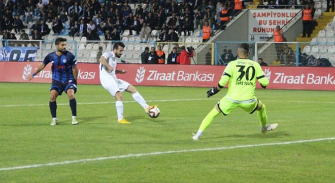 Erzurumspor 2’inci yarıda 10’uncu sırada