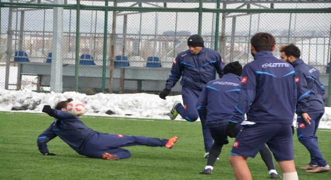 Erzurumspor Fethiyespor maçına hazırlanıyor