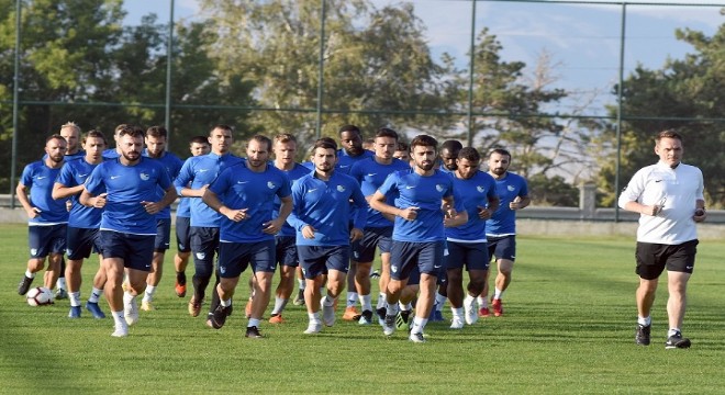 Erzurumspor da Başakşehir maçı mesaisi