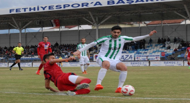 Fethiyespor evinde puan kaybetti