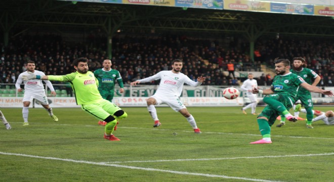 Giresunspor da Denizlispor şoku: 0-2