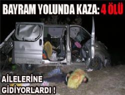 Erzurum’a gelirken kaza geçirdiler