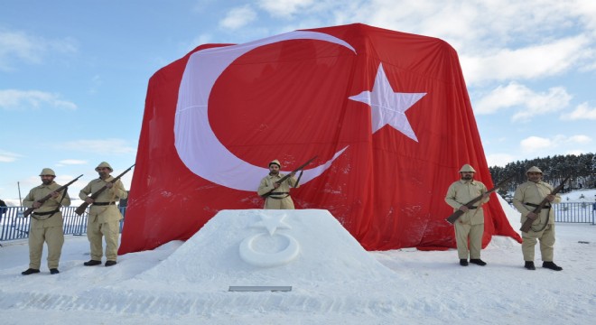 Kardan heykellerin açılışı yapıldı