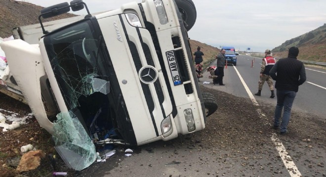 Köprüköy yolunda trafik kazası: 1 yaralı