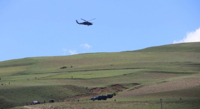Köseler’de Askeri helikopter destekli operasyon