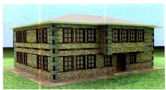 Köy konutları için Erzurum Mimarisi önerisi