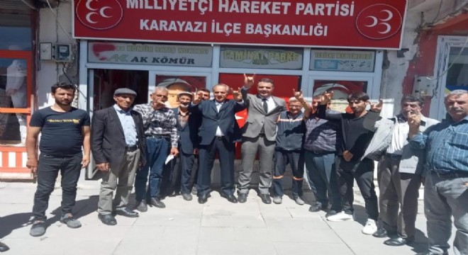 MHP Karayazı ilçe kongresi tamamlandı