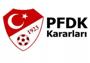 PFDK Erzurumspor’u cezalandırdı