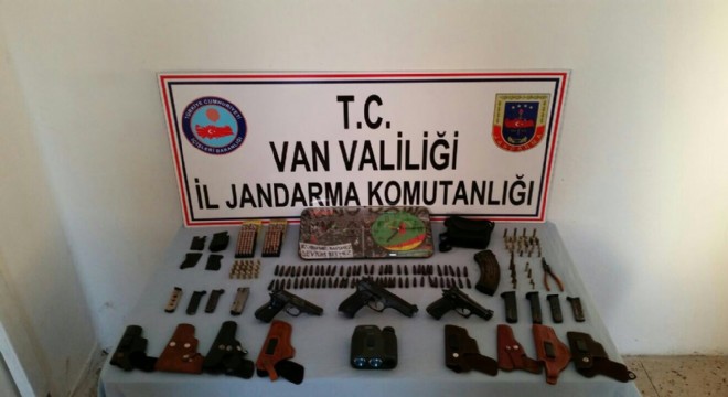 PKK ya ait silah ve mühimmat ele geçirildi