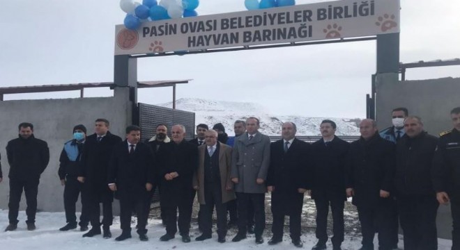 Pasin Ovası BB Hayvan Barınağı açıldı