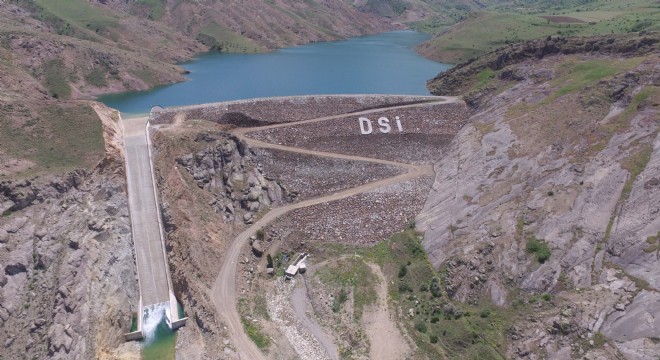 Pazaryolu Barajı sulama projesi tamamlanıyor