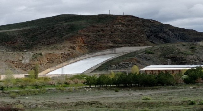 Tercan Barajında su seviyesi yüzde yüze ulaştı