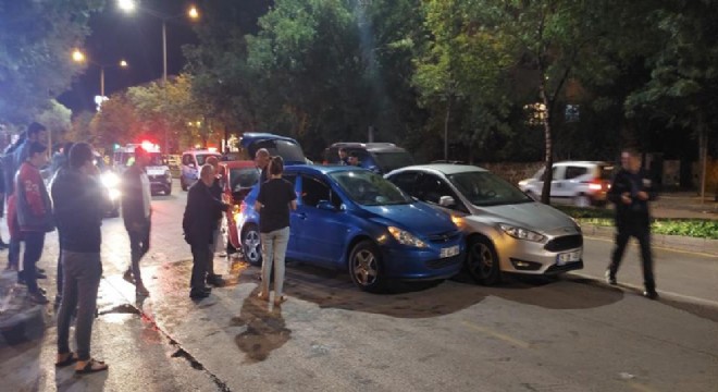 Yavuz Selim Bulvarında trafik kazası: 2 yaralı