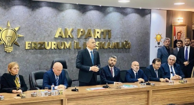 Yerlikaya, AK Parti İl Başkanlığını ziyaret etti