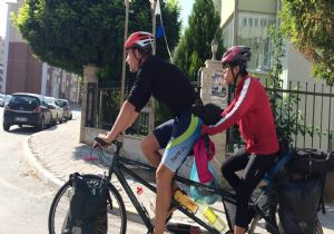 Almanya dan Anadolu ya bisiklet turu