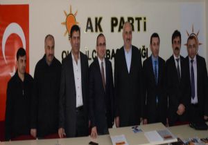 Eren AK Parti teşkilatlarıyla buluştu