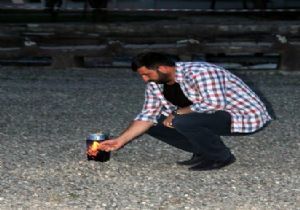 Erzurum’da iftar topu yerini ses bombasına bıraktı