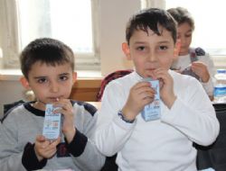 Erzurum da öğrencilerin yüzde 25’i süt içmiyor