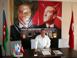 Gülbey den  Azerbaycan Bayrağı   açıklaması