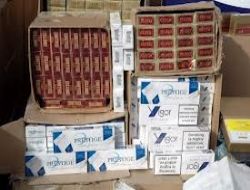 110 bin paket kaçak sigara ele geçirildi