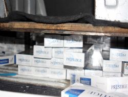 23 bin paket sigara yakalandı