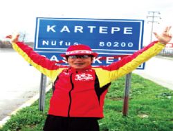 Maratoncu Kanpei, Erzurum’a koşuyor
