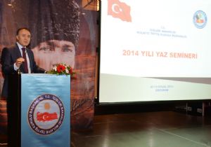 Mülkiye Müfettişleri seminer için Erzurum’da buluştu