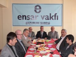 Erzurum’da Ensar Vakfı Şubesi açıldı