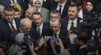 Erdoğan, TBMM’deki 23 Nisan resepsiyonuna katıldı