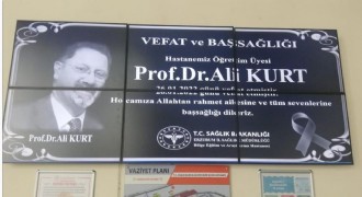 Prof. Dr. Ali Kurt dualarla uğurlandı