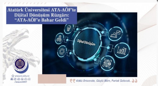 'ATA-AÖF’e Bahar Geldi'