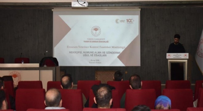 Bayburt’ta tarım personeline numune alma teknikleri anlatıldı