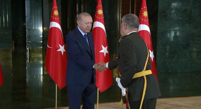 Erdoğan, Zafer Bayramı tebriklerini kabul etti